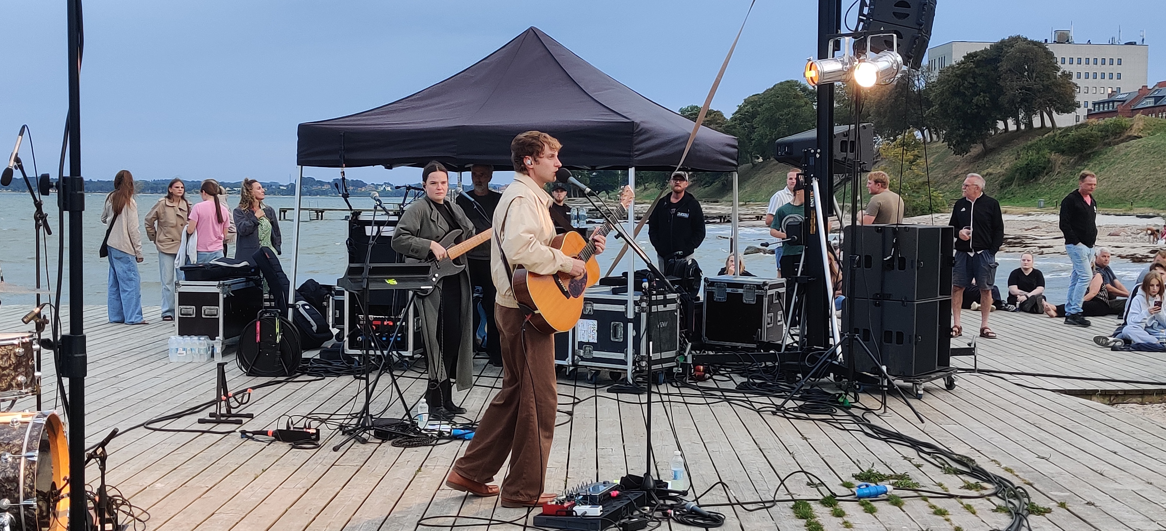 Nicklas Sahl sang med østenvinden
