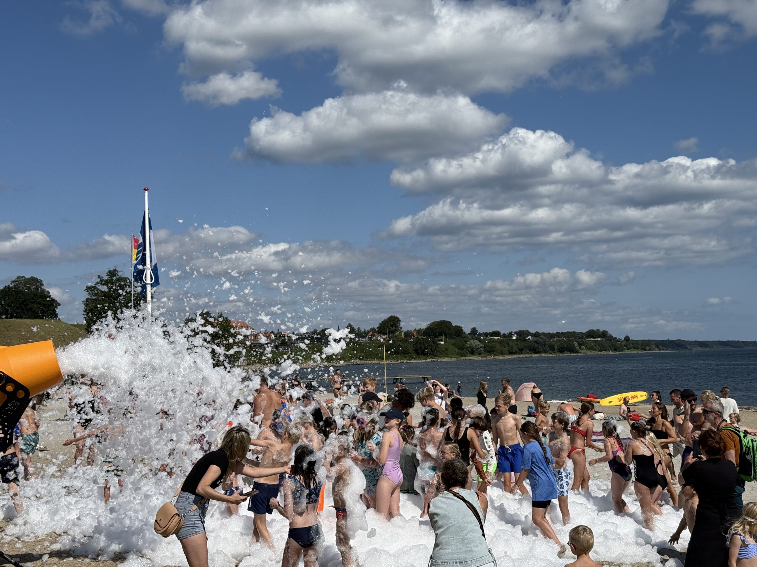 Skumfest vender tilbage til Østerstrand: Gratis sommerfest for børn hver lørdag